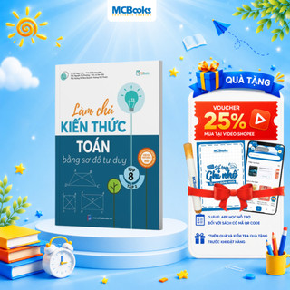 Sách - Làm chủ kiến thức toán bằng sơ đồ tư duy lớp 8 - Tập 2
