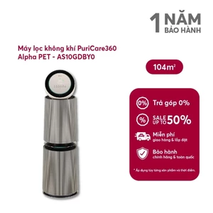 Máy Lọc Không Khí LG PuriCare360 Alpha PET 2 Tầng AS10GDBY0 - Bảo Hành 12 Tháng Chính Hãng