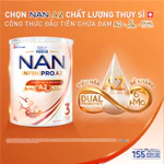 Sữa bột Nestle NAN INFINIPRO A2 3 800g Cho Bé 2 - 6 Tuổi Có Đạm A2, 6HMO & Lợi Khuẩn Kép hỗ trợ tiêu hóa, đề kháng — ảnh 2