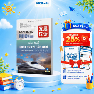Sách - Giáo trình Phát triển Hán ngữ Đọc Trung cấp 1