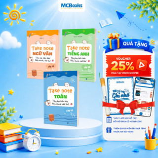 Sách - Tham khảo lớp 10 - Takenote Toán Văn Anh - Tổng hợp kiến thức, hiểu nhanh nhớ lâu