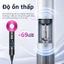 Máy Sấy Tóc Ion Âm Tốc Độ Cao, Sấy Nhanh Khô, Giảm Xơ Rối, Tặng Đầu Sấy Tạo Kiểu Và Giá Treo Máy Sấy