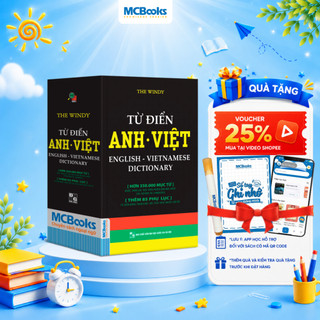 Sách - Từ điển Anh - Việt ( Bìa mềm đen )