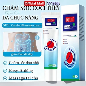 Kem Massage Làm Dịu Dạ Dày OTOU 30g - Làm Dịu Khó Chịu Dạ Dày & Hỗ Trợ Tiêu Hóa với Nghệ & Dầu Quế