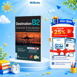 Sách - Destination B2 Grammar and Vocabulary tặng Audio và bài tập thực hành MCBooks
