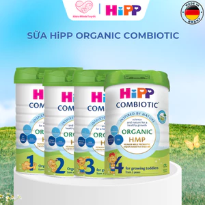 Sữa Bột Hipp Organic Combiotic Đủ Số Hỗ Trợ Tiêu Hóa Cho Trẻ từ 6-12 Tháng 800g - Bibo Mart
