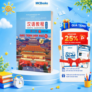 Sách - Giáo Trình Hán Ngữ 6 tập 3 Quyển Hạ - Phiên bản 3 - 2023