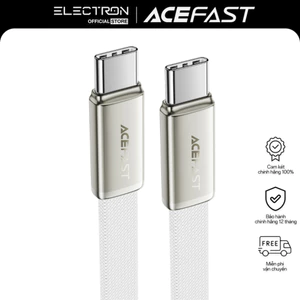 Cáp USB-C to USB-C 60W ACEFAST C24-03 Dây Sạc Siêu Mỏng, Hỗ Trợ Truyền Dữ Liệu