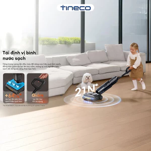 Máy Hút Bụi Lau Sàn Tineco Floor One I7 Steam - Hàng Chính Hãng Bảo Hành 24 Tháng