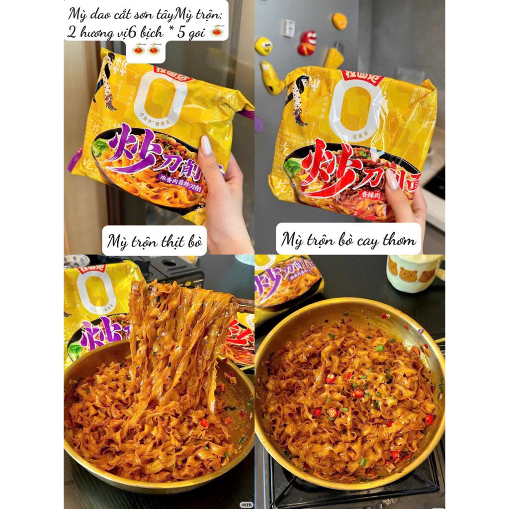 Mì Jinmailang mì dao cắt chính gốc Sơn Tây,