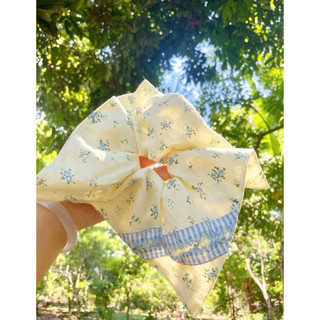 [Handmade] Scrunchies buộc tóc họa tiết dễ thương hot trend