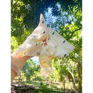 [Handmade] Scrunchies buộc tóc họa tiết dễ thương hot trend