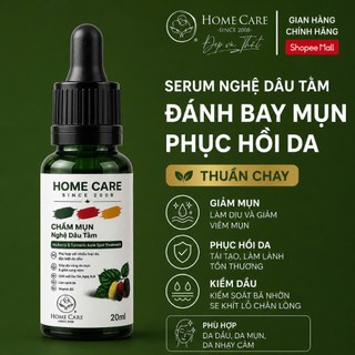 Dung dịch chấm mụn nghệ dâu tằm ngăn ngừa mụn, Da có mụn sưng viêm, mờ vết thâm, Homecare chính hãng
