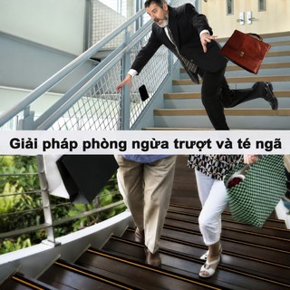 Băng Dính Chống Trơn Cầu Thang 5cm x 5m - Băng Keo Chống Trượt Phản Quang Siêu Dính An Toàn