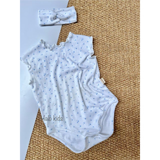 Bodysuit ,áo liền thân cotton mùa hè tay liền cho bé từ 0-24M