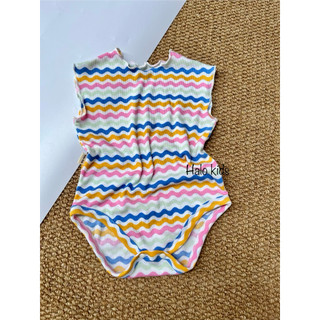 Bodysuit ,áo liền thân cotton mùa hè tay liền cho bé từ 0-24M