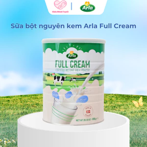 Sữa Bột Nguyên Kem Arla Full Cream Lon 800g Cho Bé Từ 1 Tuổi Và Người Lớn