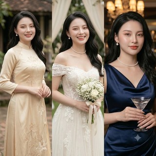 [ DAISYN ] N672  choker  vòng cổ hạt Trai, dây chuyền hạt ngọc đá hạt 3mm kiểu dáng sang trọng cho nữ