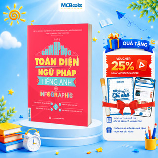 Sách - Chinh phục toàn diện Ngữ pháp tiếng Anh bằng Infographic - Tập 2 - Tặng kèm khóa học