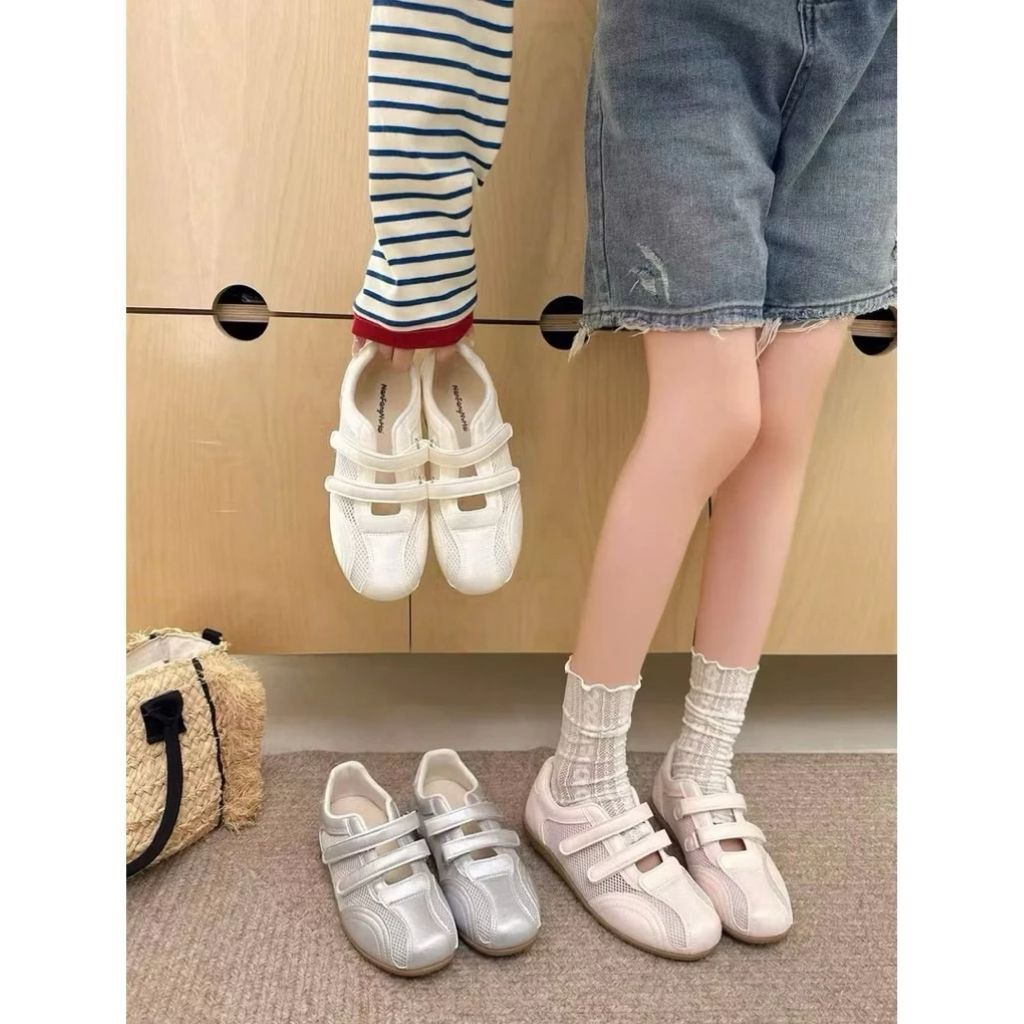Giày Mary Jane,Giày Balet Mary Jane Phối Da Quai Chéo Xinh N75 || Young Sneaker