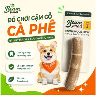 Beam Paws Đồ Chơi Gặm Gỗ Cà Phê Cho Cún ,An Toàn Giảm Stress & Hỗ Trợ Vệ Sinh Răng Miệng