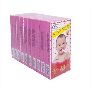 Combo 10 Hộp Gạc Rơ Lưỡi Đông Pha (50 cái)