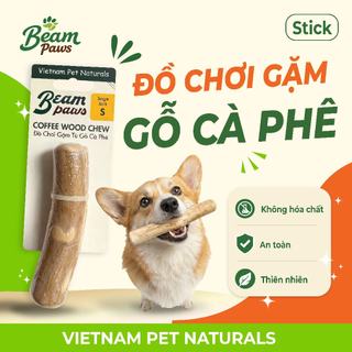 Beam Paws Đồ Chơi Gặm Gỗ Cà Phê Cho Cún ,An Toàn Giảm Stress & Hỗ Trợ Vệ Sinh Răng Miệng