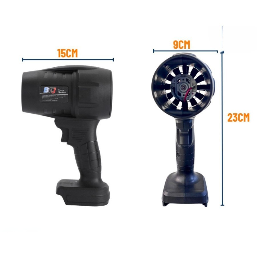 Máy Thổi Phản Lực Không Dây Công Suất Lớn 1050W, Máy Thổi Bụi Cầm Tay Động Cơ Lõi Đồng Thổi Bụi Lá Cây Cực Nhanh