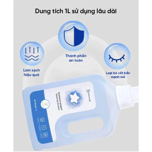 Nước Lau Kính 1L Cho Robot Ecovacs Deebot Khử Khuẩn Sạch Sâu Sáng Bóng