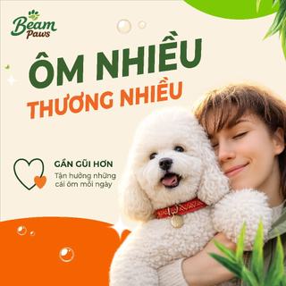 Sữa Tắm Serum chó Poodle Beam Paws 470ml Dưỡng Mềm Mượt Giữ Màu Lông  Từ Dầu Dừa & Lá Xô Thơm