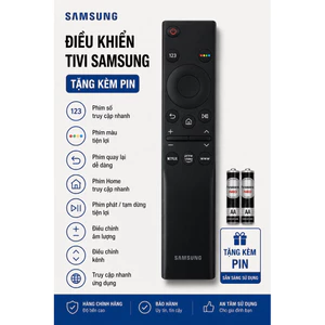 Điều Khiển Tivi Samsung Dẹt Không Giọng Nói Dùng Cho Mọi Model Smart TV Samsung
