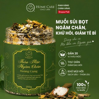 Muối SỦI BỌT Ngâm chân cho mẹ bầu Home Care giảm nhức mỏi, phù nề, thư giãn 200g