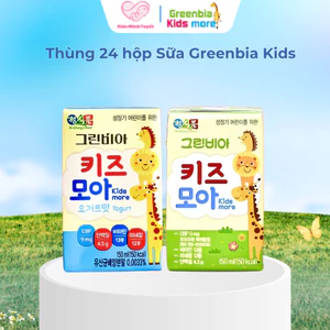 Sữa Greenbia Kids More Tăng Chiều Cao Cho Bé - Hộp 150ml