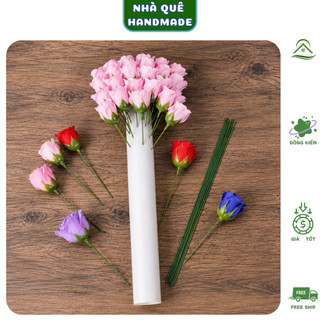 Xốp Dẻo Cắm Hoa Cây Tròn Làm Hoa Sáp, Hoa Kẽm Nhung, Hoa Giả Handmad.