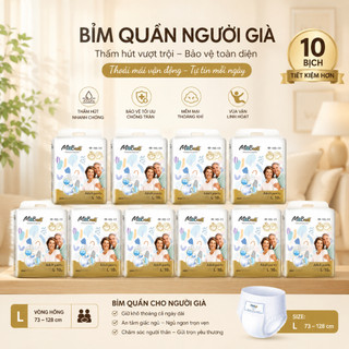 Bỉm/ Tã Quần Cho Người Già Miobuss - Combo 100 Miếng - Hàng Chính Hãng Loại 1
