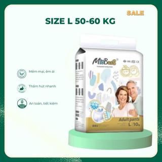 Bỉm/ Tã Quần Cho Người Già Miobuss - Combo 100 Miếng - Hàng Chính Hãng Loại 1