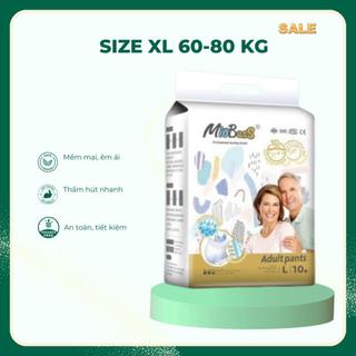Bỉm/ Tã Quần Cho Người Già Miobuss - Combo 100 Miếng - Hàng Chính Hãng Loại 1