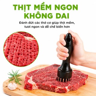 Dụng Cụ Châm Bì Đâm Thịt Đa Năng Tiện Lợ GD127 - Dụng Cụ Đâm Thịt Nhà Bếp Cầm Tay Nhỏ Gọn