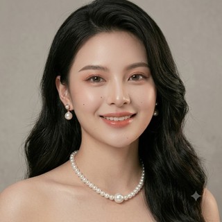 [ DAISYN ] N502 choker, dây chuyền cưới  8-14mm, vòng cổ áo cưới ,  dây chuyền mang áo dài dây chuyền Ngọc