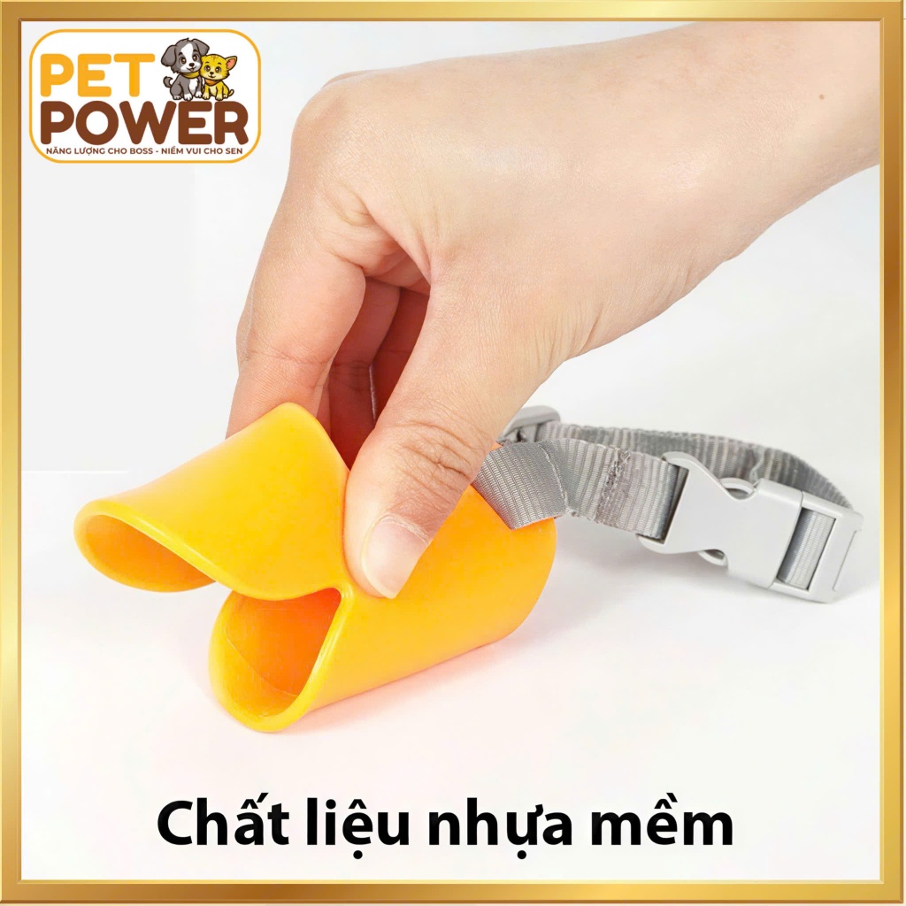 Rọ Mõm Mỏ Vịt Cho Chó Cưng