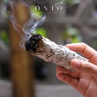 Bó lá SAGE/XÔ thơm tự nhiên, hương thơm thanh tẩy, thu hút năng lượng tích cực, Bó Xô - ONIÕ