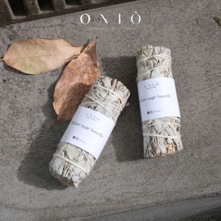 Bó lá SAGE/XÔ thơm tự nhiên, hương thơm thanh tẩy, thu hút năng lượng tích cực, Bó Xô - ONIÕ
