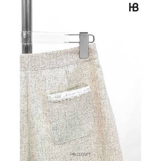 HB - Set Bộ Áo Tay Ngắn Cổ Sen Nơ Đen Cùng Quần Đùi Cạp Cao S157