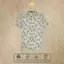 Áo Sơ Mi Lụa Họa Tiết Hoa Nhí, Cuban Shirt Chất Lụa Tuyết Mềm Mịn, Thoáng Mát, Thấm Hút Tốt, Chống Nhăn - Size 50-100kg