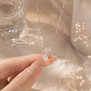 Dây Chuyền Giọt Nước Đính Đá Zircon – Bonnie Jewelry