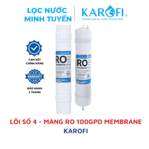 Màng RO MEMBRANE 100GDP Chính hãng KAROFI nhập khẩu Hàn Quốc Lõi số 4 100GDP Karofi