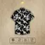 Áo Sơ Mi Lụa Họa Tiết Loang Khói, Cuban Shirt Chất Lụa Tuyết Mềm Mịn, Thoáng Mát, Thấm Hút, Chống Nhăn - Size 50-100kg