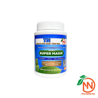 Super Magie Tám Ngọc Hũ 100g | Phân Bón Hoa Lan Ngừa Bệnh Vàng Lá Gân Xanh