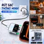 Thiết bị rút sạc thông minh khi pin đầy có màn hình công suất, cổng Type C max 140W