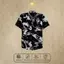Áo Sơ Mi Lụa Họa Tiết Vấy Mực, Cuban Shirt Chất Lụa Tuyết Mềm Mịn, Thoáng Mát, Thấm Hút Tốt, Chống Nhăn - Size 50-100kg